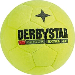 Hallenfußball Derbystar Indoor Extra, 4, gelb, 1152400500