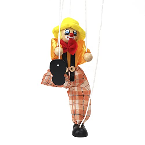 Die beste marionette fakeface clown puppe pull string spielzeug clown Bestsleller kaufen