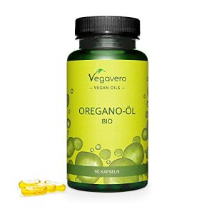 Oregano-Öl-Kapseln Vegavero BIO Oregano Öl Kapseln ®