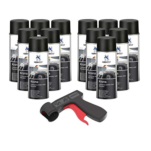 Die beste autolack spray auprotec schwarz matt benzinfest 12x 400ml Bestsleller kaufen