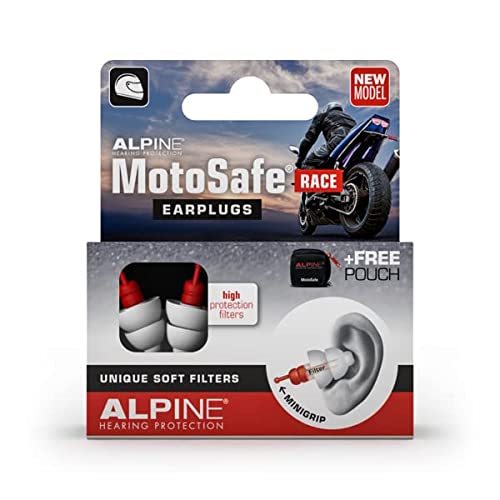 Gehörschutz-Motorrad Alpine MotoSafe Race Gehörschutz