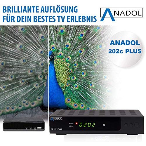 Anadol-Receiver Anadol HD 202c Plus Kabel Receiver mit AAC-LC