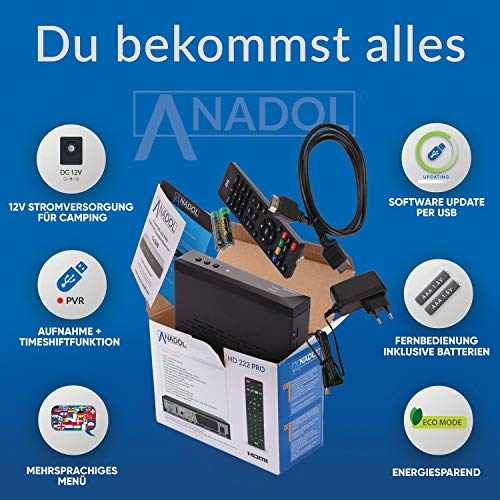 Anadol-Receiver Anadol HD 222 PRO Sat Receiver