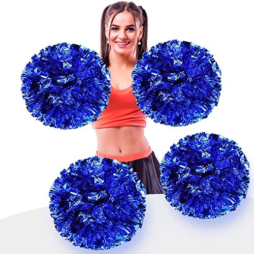 Cheerleader-Pompons Xinlie Hand Blumen Kunststoff, 4 Stück