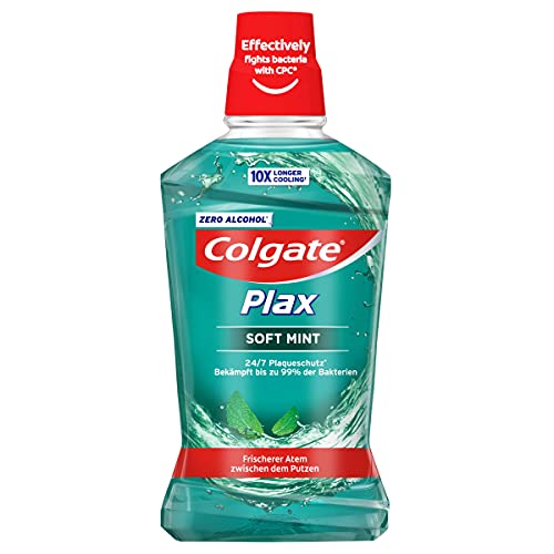 Colgate-Mundspülung Colgate Plax Soft Mint, 6 x 500 ml
