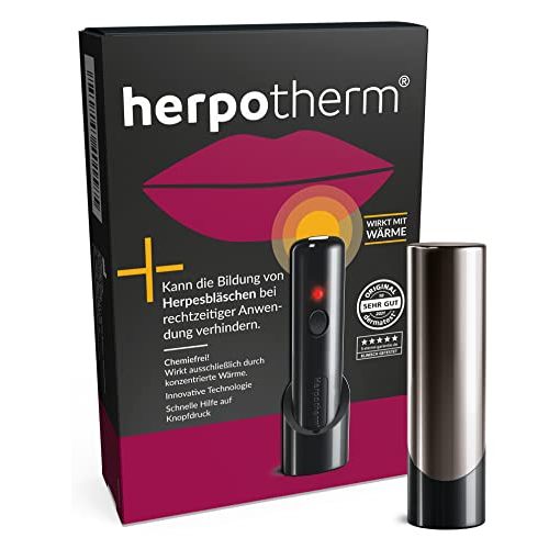 Herpes-Mittel Herpotherm ® wirkt mit Wärme, langlebig