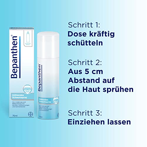 Panthenol-Spray Bepanthen Kühlendes Schaumspray, 75 ml