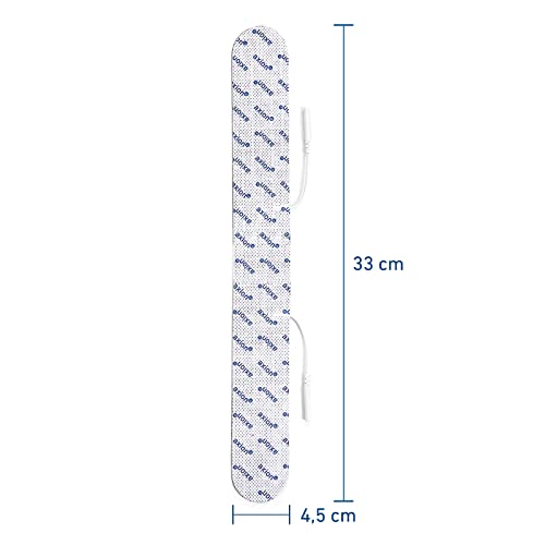 TENS-Pad axion 2 lange Spinal-Elektroden 33×4 cm