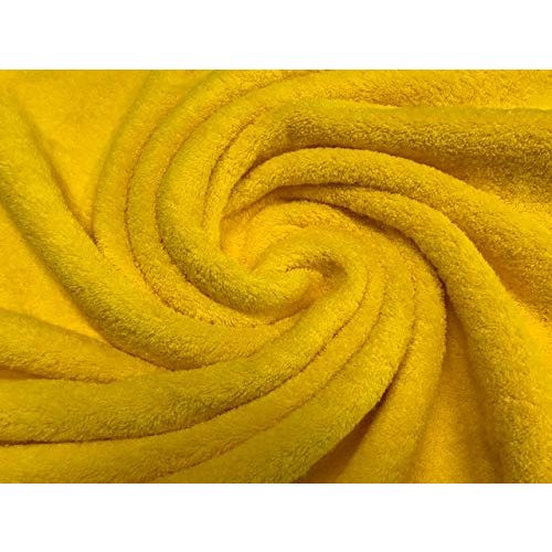 Die beste frotteestoff textil pertex frottee stoff gelb handtuchstoff Bestsleller kaufen