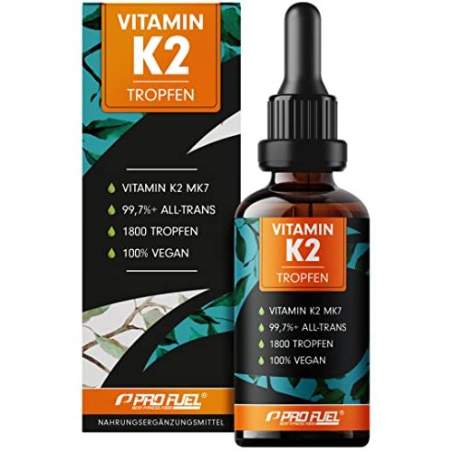 Die beste k2 tropfen profuel vitamin k2 tropfen hochdosiert 1800x 50ml Bestsleller kaufen