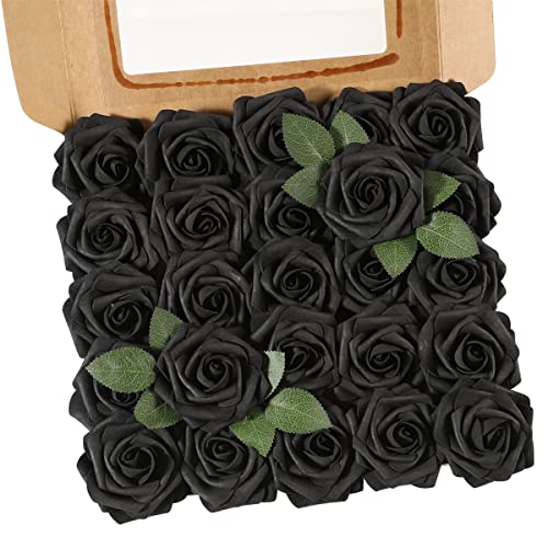 Die beste kuenstliche rosen ruiuzioong kuenstliche 25 stueck rosen blumen Bestsleller kaufen