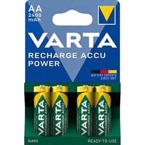 Varta-Batterie Varta Batterien AA, wiederaufladbar, 4 Stück