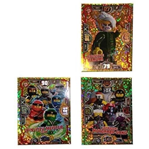 Die beste ninjago karten serie 3 ninjago limitierte gold karten le 9 le 10 Bestsleller kaufen
