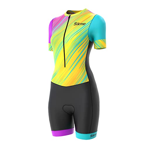 Die beste trisuit damen s sikma damen radsport skinsuit frauen gepolstert Bestsleller kaufen