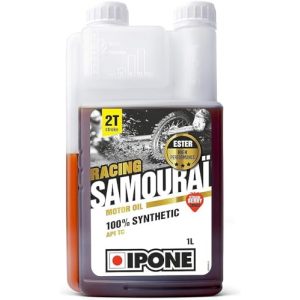 Vollsynthetisches 2-Takt-Öl Ipone – Samourai Racing Erdbeere